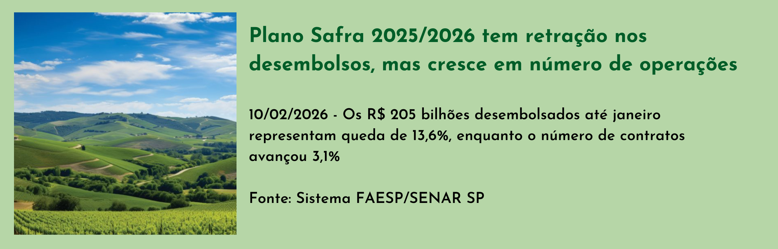 Plano Safra 20252026 tem retração nos desembolsos, mas cresce em número de operações.png