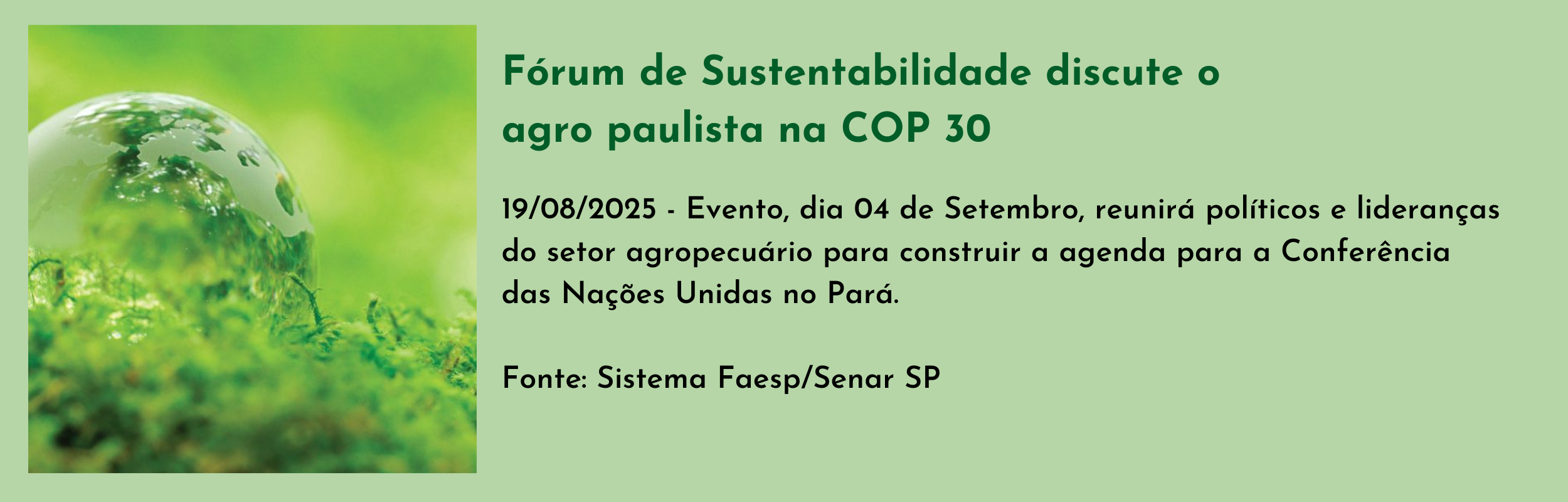 Fórum de Sustentabilidade discute o agro paulista na COP 30.png
